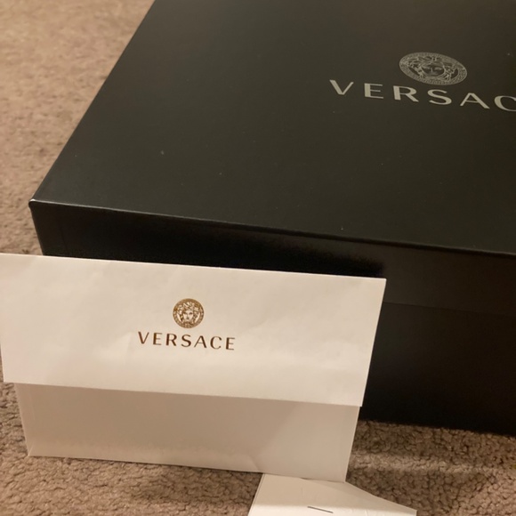 Versace Mens Medusa Boots